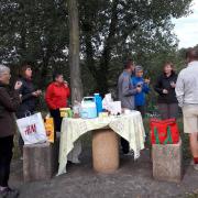 Halte petit-dej. au bord de l'Isère