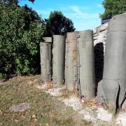 Vassieux en Vercors, caissons de largage