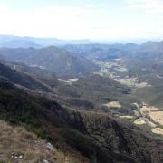 Vue de la crête des Gagères